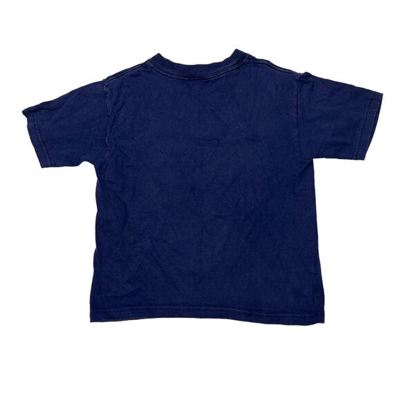 Nintendo MarioKart Wii 2008 Video Game Tee T-Shirt Navy Blue Youth M Medium - Picture 2 of 5